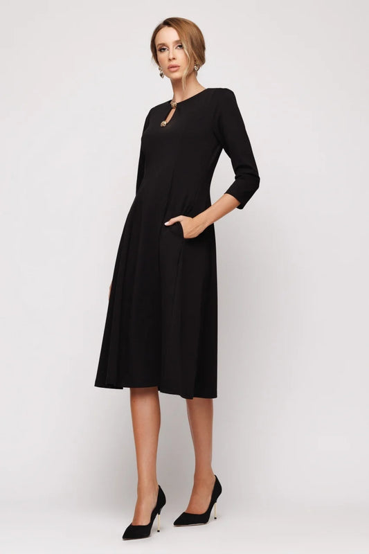 Rochie dama cu nasturi Decorativi (5385)