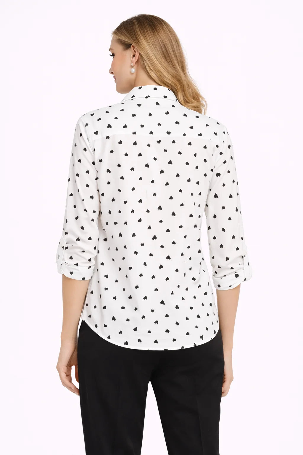 Camasa dama imprimata din bumbac