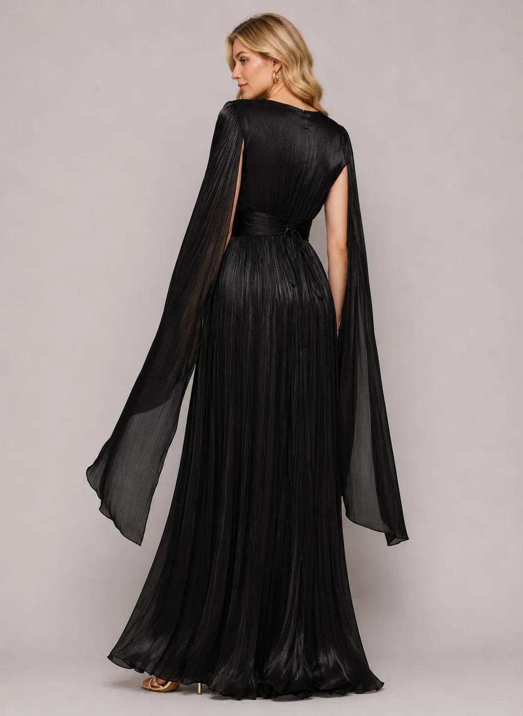 Rochie lungă din voal (6247)