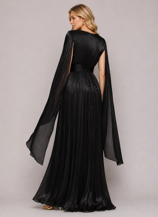 Rochie lungă din voal (6247)