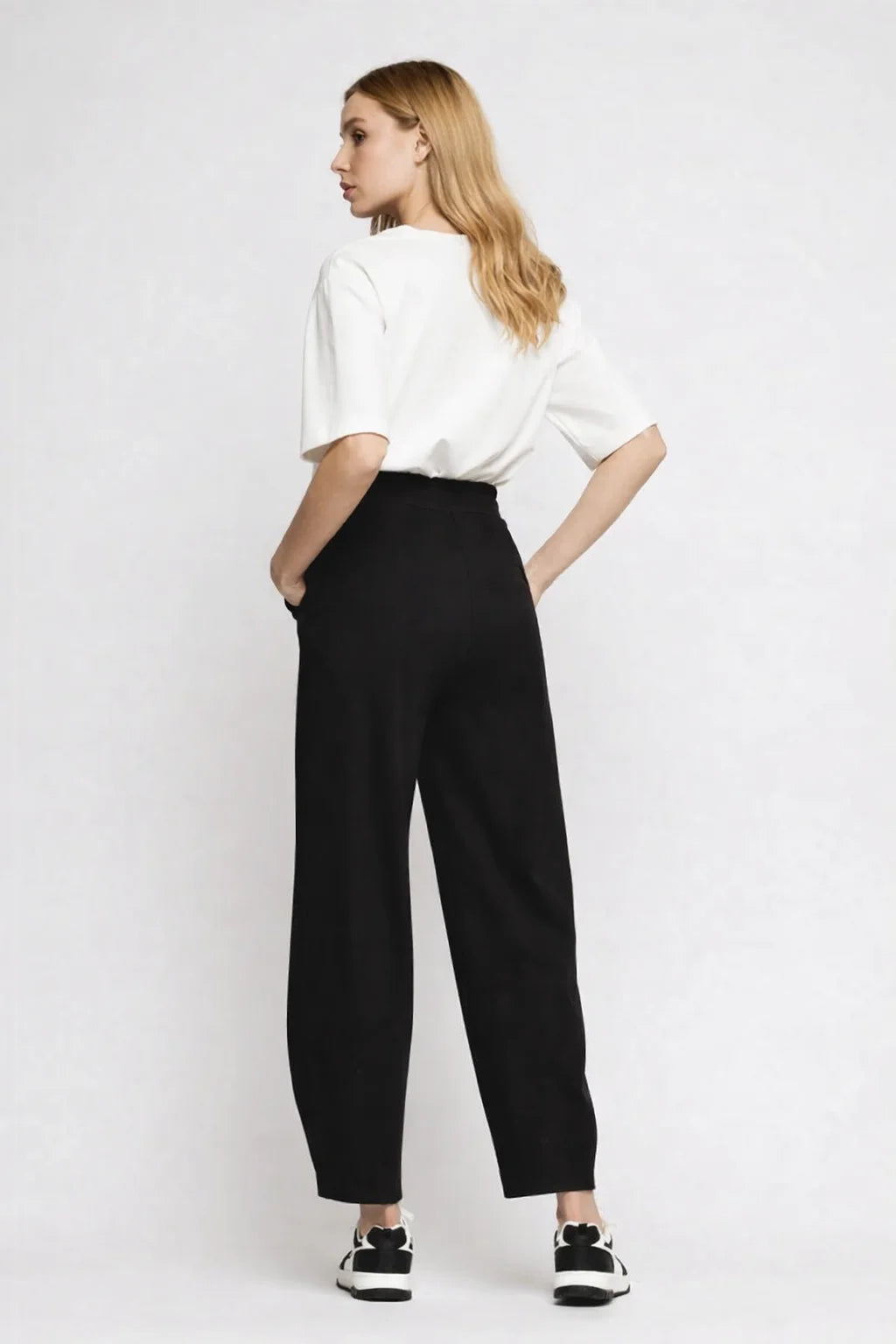 Pantaloni damă barrel  (US1MZ6008)