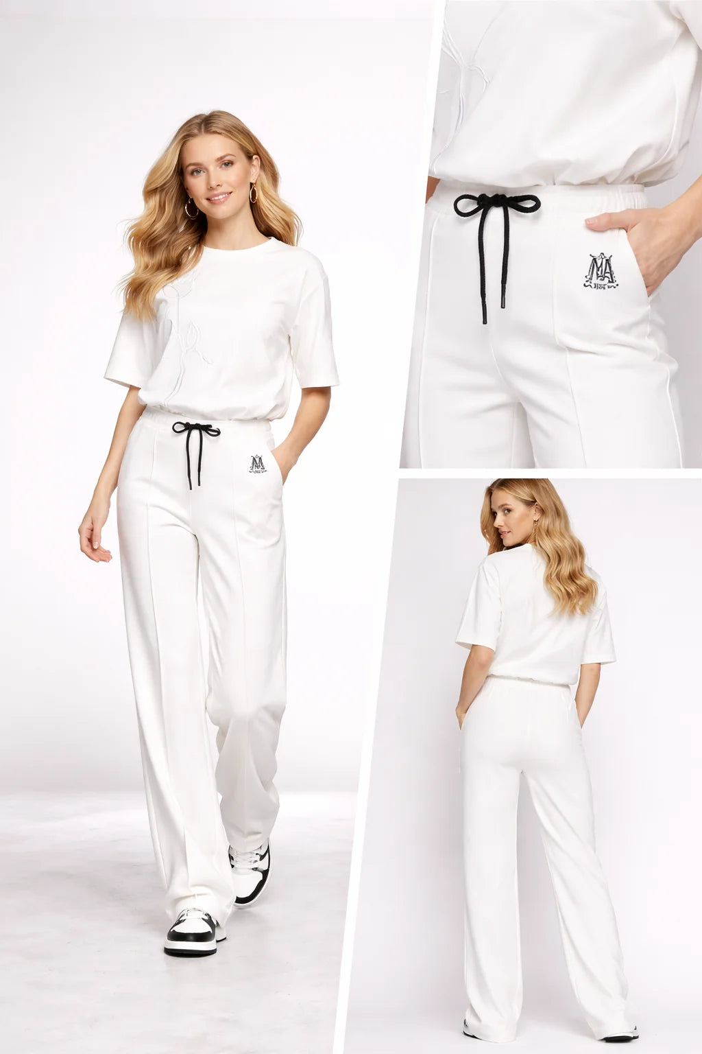 Pantaloni dama largi (6002)