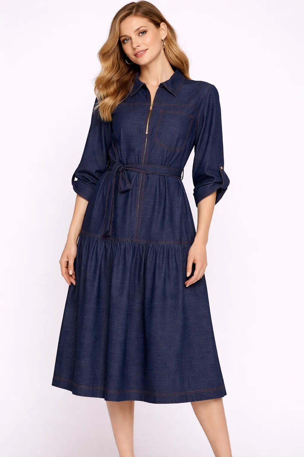 Rochie dama tip denim (6053)